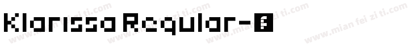 Klarissa Regular字体转换